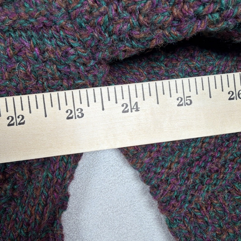 Vintage Pendleton Sweater XL USA Pure Virgin Wool Crewneck Multicolor Cozy - Picture 8 of 8